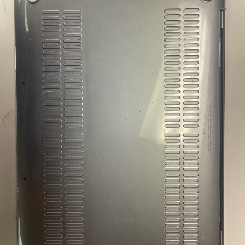 Clear Mac Book Pro 16 inch (2019) with Touch Bar case
